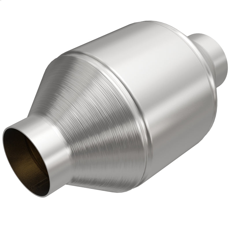 MagnaFlow Conv Univ 2.5in Inlet/Outlet Center/Center Round 3in Body L x 5in W x 8.75in Overall L - 0
