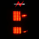 ANZO 15-19 Chevy Silverado 2500HD/3500HD (Factory Halogen Only) LED Tail Lights Black w/Clear Lens-14