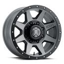 ICON Rebound 17x8.5 8x6.5 13mm Offset 5.25in BS 121.4mm Bore Titanium Wheel-1