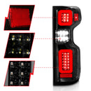 ANZO 19-21 Chevy Silverado Full LED Taillights Black Housing Clear Lens G2 (w/C light Bars)-14