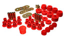 Energy Suspension 72-85 Dodge/Plymouth 1/2 & 3/4 Ton S/C Pickup Red Hyper-Flex Master Bushing Set-2