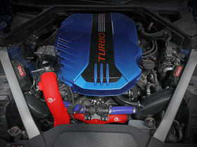 aFe Kia Stinger 18-22 V6-3.3L (tt) BladeRunner Cold Charge Pipe- Red - 0
