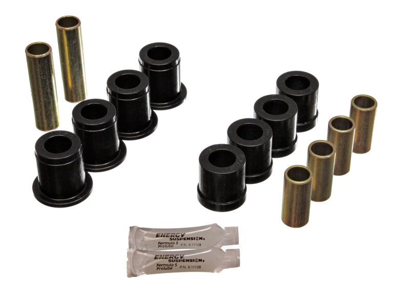 Energy Suspension 87-95 Nissan Pathfinder 2WD/4WD Black Front Control Arm Bushing Set - 0