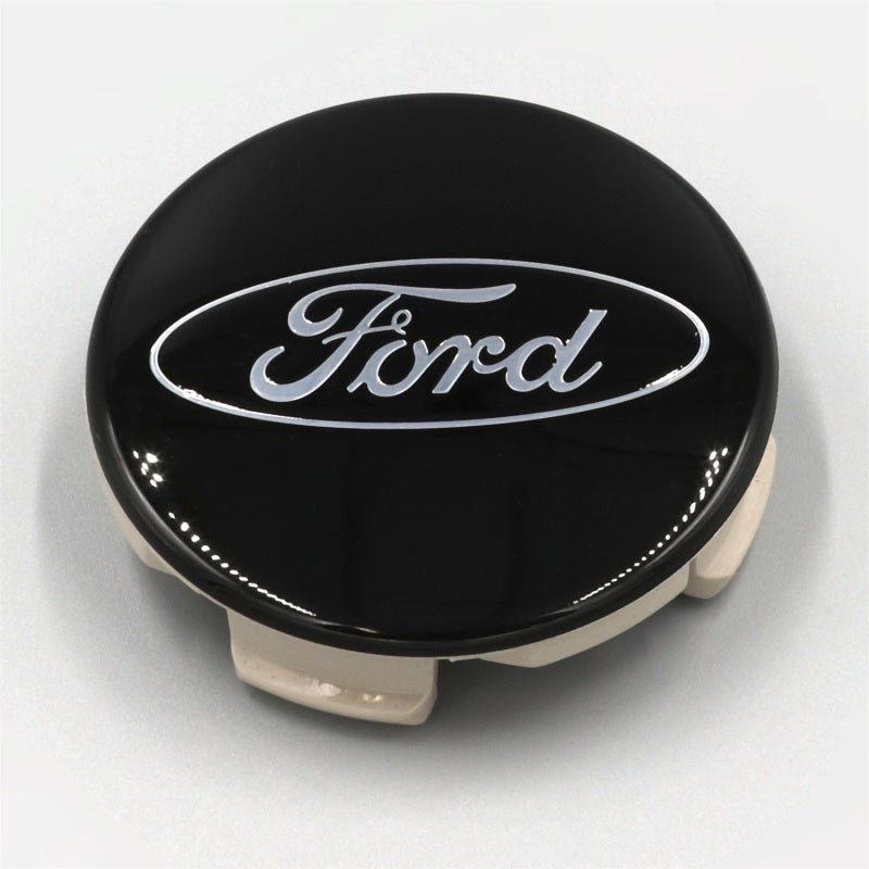 Ford Racing Ford Truck/SUV Black And Chrome Wheel Center Cap Kit - 0