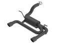 Borla 2018 Jeep Wrangler JL/JLU 3.6L 2DR/4DR ATAK SS Axle Back Black Coated Exhaust w/3.5in Tips-3