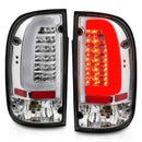 ANZO 95-00 Toyota Tacoma LED Taillights Chrome Housing Clear Lens (Pair)-8