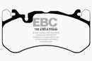 EBC 13-14 Audi RS7 4.0TT (w/Cast Iron Rotors & Trapezoid Weights) Redstuff Front Brake Pads-3