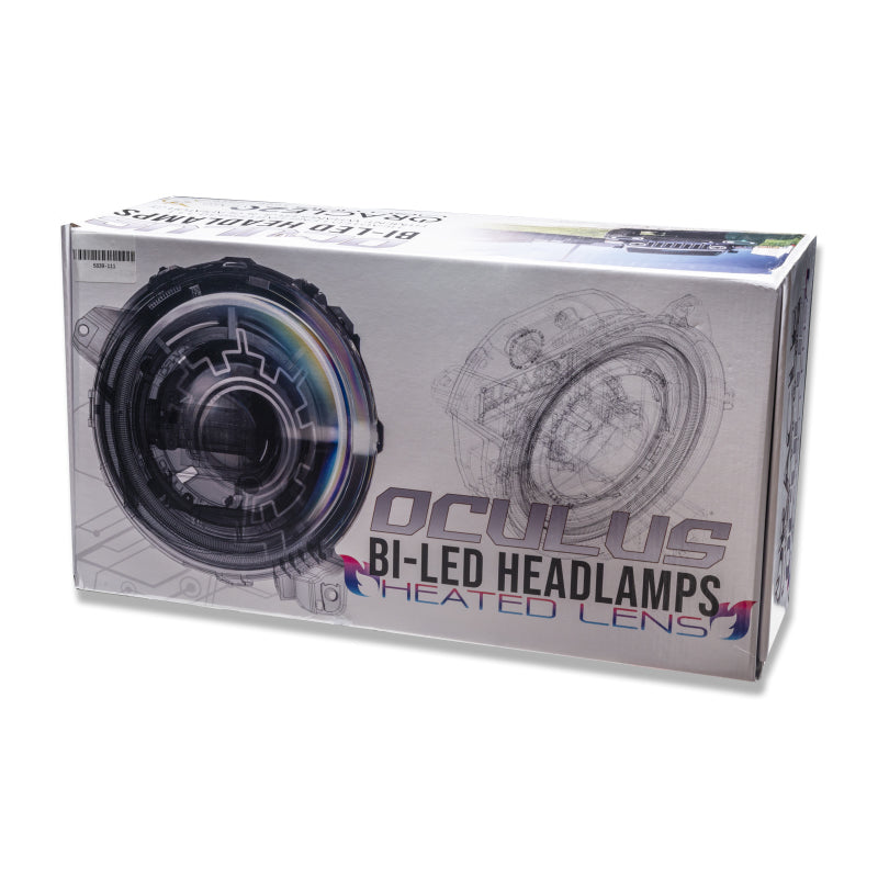 Oracle Lighting 18-22 Jeep Wrangler JL / 20-22 Jeep Gladiator JT Oculus Bi-LED Projector Headlights