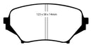 EBC 06-15 Mazda Miata MX5 2.0 Yellowstuff Front Brake Pads-6