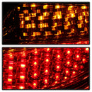 xTune Porsche 911 996 ( Non 4S. Turbo. GT3 ) 99-04 LED Tail Lights Red Clear ALT-ON-P99699-LED-RC-10