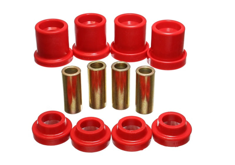 Energy Suspension 90-96 Nissan 300ZX Red Rear Sub Frame Set - 0