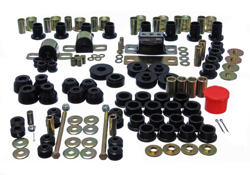 Energy Suspension 63-82 Chevrolet Corvette Black Hyper-flex Master Bushing Set - 0