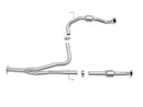 aFe Power Twisted Steel Y-Pipe w/ Cat SS 16-20 Toyota Tacoma V6 3.5L (4WD Only)-6