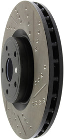 StopTech 05-10 Subaru Impreza WRX/STi Slotted & Drilled Left Front Rotor-13