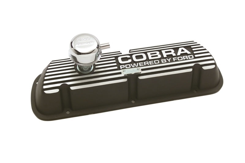 Ford Racing Black Satin Valve Cover Cobra