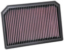 K&N 2019 Mercedes Benz A250 L4 2.0L F/I Replacement Air Filter-2