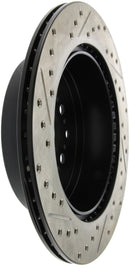 StopTech Power Slot 93-97 Lexus GS Series/95-00 LS400/92-00 SC400 Rear Left Drilled & Slotted Rotor-9