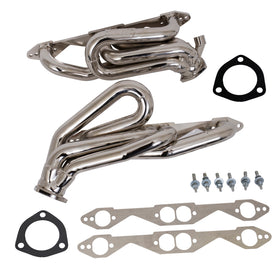 BBK 96-98 GM Truck SUV 5.0 5.7 Shorty Tuned Length Exhaust Headers - 1-5/8 Titanium Ceramic - 0