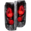 ANZO 1989-1996 Ford F-150 Taillights Black-4