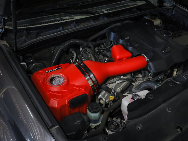 Momentum GT Red Edition Cold Air Intake System w/ Pro DRY S Filter Toyota FJ Cruiser 07-23 V6-4.0L - 0