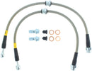 StopTech Stainless Steel Front Brake lines for 99-03 Mazda Protege-4