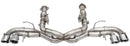 Corsa 20-25 Corvette C8 3in Xtreme Cat-Back Exhaust 4.5in Pol Quad Tips - Integrates stock AFM Valve-4