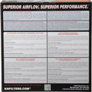 K&N 09+ Nissan GTR Drop In Air Filter-12