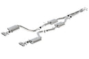 Borla 15-16 Dodge Challenger R/T 5.7L Dual Rectangle Angle Cut Dual Split Rear Exit S-Type Exhaust-2