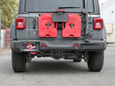 aFe MACH Force-Xp Axle-Back Exhaust System w/Black Tip 18-20 Jeep Wrangler L4-2.0T / V6-3.6L-7