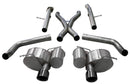 Corsa 2012-21 Jeep Grand Cherokee SRT 2.75in Dual Rear Xtreme Cat-Back Exhaust - Black PVD TipFinish-4