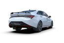 Rally Armor 22-23 Hyundai Elantra N &amp; N Line Black UR Mud Flap w/Red Logo-4