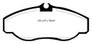 EBC 99-03 Land Rover Discovery (Series 2) 4.0 Greenstuff Front Brake Pads-6