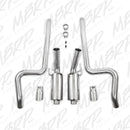 MBRP 11-14 Ford Mustang GT 5.0L Dual Split Rear Street Version T409 3in Cat Back Exhaust System-11