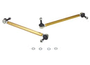 Whiteline 02-06 R53 & 06+ R56 Mini Cooper S  Front Swaybar link kit-adjustable ball end links-5