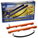 BBK 05-14 Dodge Hemi 5.7/6.1 High Flow Billet Aluminum Fuel Rail Kit (Non Trucks)-3