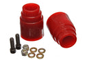Energy Suspension 00-04 Ford Excursion Red Rear Axle Bump Stop Set-1