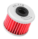 K&N Honda/Husqvarna 1.625in OD x .438in ID x 1.406in H Oil Filter-4
