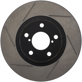 StopTech Power Slot 00-05 Legacy / 7/98-08 Impreza Front Right Sportstop Slotted Rotor - 0