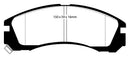 EBC 98-02 Dodge B150 B1500 Cargo 1500 Van 1/2 Ton Yellowstuff Rear Brake Pads-5