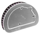 K&N Replacement Unique Air Filter 6.625in L x 4.75in W x 1.625in H with 1 Flange for Harley-Davidson-5