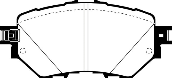 EBC 14+ Mazda 3 2.0 (Mexico Build) Greenstuff Front Brake Pads