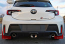 Rally Armor 23-26 Toyota GR Corolla Red UR Mud Flap w/Black Logo-11