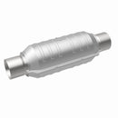 MagnaFlow Conv Univ 2.25in Inlet/Outlet Center/Center Round 11in Body L x 5.125in W x 15in Overall L-45