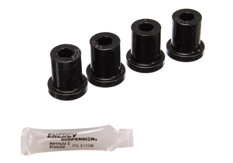 Energy Suspension Aftermarket Shackle Set - Black - 0