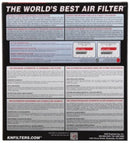 K&N Replacement Unique Panel Air Filter for 2014 Yamaha FZ-09/MT09 847-14
