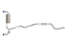 aFe POWER Takeda 2021 Toyota Supra 2.0L (t) 2.5in-3in 304 SS CB Exhaust w/ Blue Tips-8