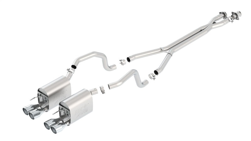 Borla 09-11 Chevrolet Corvette 6.2L V8 Aggressive ATAK Catback Exhaust - 0