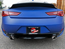 aFe POWER Takeda 2.5in 304 SS CB Exhaust w/ Carbon Fiber Tips 17-19 Infiniti Q60 V6-3.0L (tt)-4