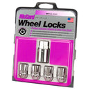 McGard Wheel Lock Nut Set - 4pk. (Cone Seat) M12X1.5 / 19mm & 21mm Dual Hex / 1.28in. L - Chrome-4