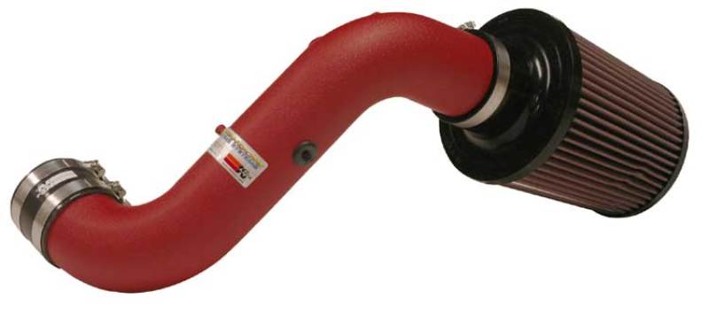 K&N 00-04 Honda Civic Si/Type R Wrinkle Red Typhoon Short Ram Intake - 0